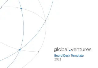 Optimizing Your Board Deck for Effective Board Meetings