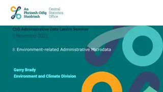 Strategic Approach to Environmental Data Management and Dissemination