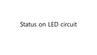 LED Circuit for Temperature Monitoring and Compensation