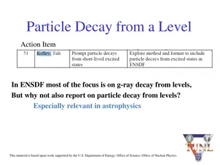 Particle Decay from a Level: Exploring Alternative Decay Paths in Nuclear Physics
