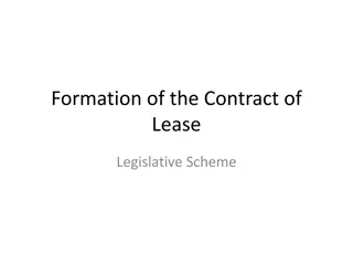 Legal Framework Impacting Lease Contracts: RHA, CPA, and More