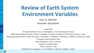 Exploring Earth System Environment Variables and Subdomains