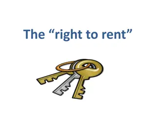 The Right to Rent in England