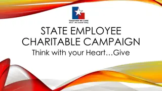 State Employee Charitable Campaign Coordination Guide