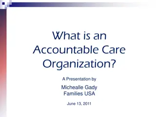 Accountable Care Organizations and MSSP ACO Models