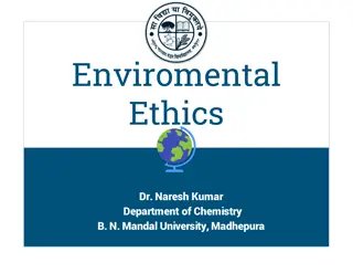 Environmental Ethics