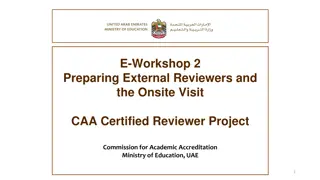 Accreditation and Academic Programs in Education