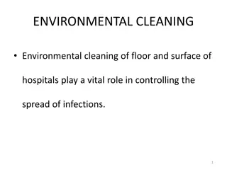 Importance of Environmental Cleaning in Hospitals