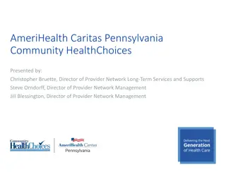 AmeriHealth Caritas Pennsylvania Community Health Choices Overview