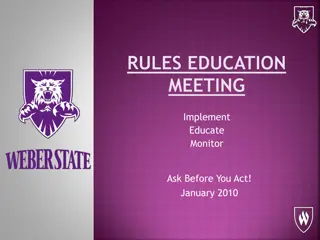 NCAA Compliance Guidelines for Educational Institutions