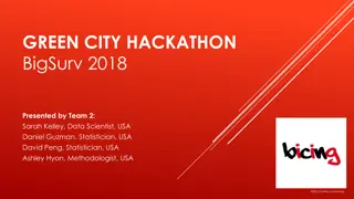 Geo-Spatial Analysis of Complaints & Bicing Experiences in Green City Hackathon BigSurv 2018