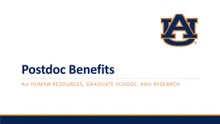 Postdoc Benefits and Changes at Auburn University
