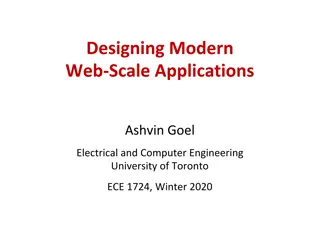 Designing Modern Web-Scale Applications Course Overview