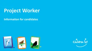 Supportive Project Worker Roles with Children 1st in Midlothian