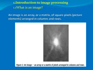 Digital Image Formation in Image Processing