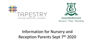 Tapestry: Enhancing Communication Between Home and School