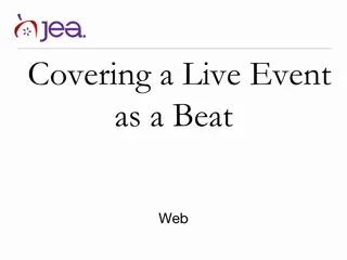 Effective Techniques for Live Event Reporting