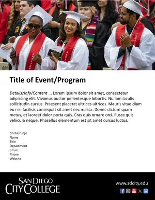 Exciting Programs and Events at City College