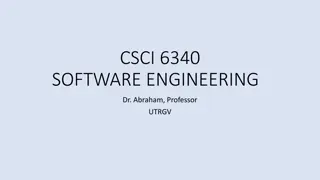 Real Project Example in Software Engineering with Team Collaboration