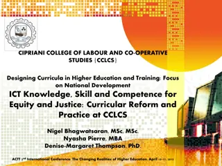 Innovative Higher Education and Training at CCLCS: Empowering Labor and Co-operative Movements