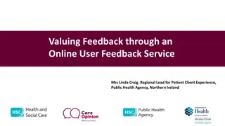 Valuing Feedback: Enhancing Public Engagement in Northern Ireland