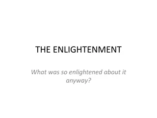 The Enlightenment Era and Philosophes' Impact