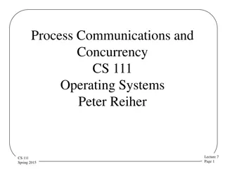 Process Communication and Concurrency in Operating Systems