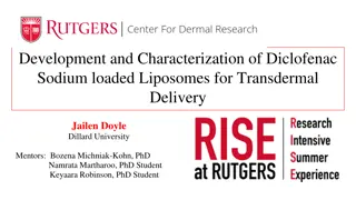 Diclofenac Sodium Liposomes for Transdermal Delivery Study