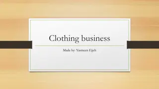 Multi-Fashioned Clothing Business: Ejjeh Design Mission and Vision