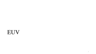 Advanced Lithography Technology Insights