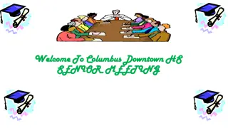 Senior Meeting and Resource Information at Columbus Downtown HS