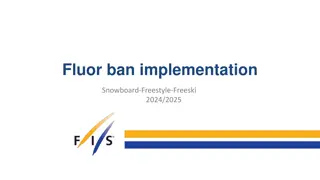 FIS Fluor Wax Ban Implementation for Snowboarding and Freeskiing 2024/2025 Season
