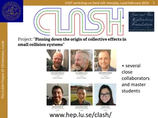 Workshop on Hard-Soft Interplay in Lund 2019