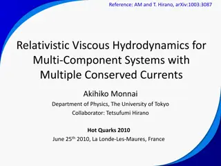 Relativistic Viscous Hydrodynamics for Multi-Component Systems in Heavy Ion Collisions