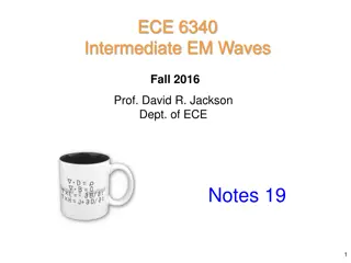 Critical Angle in Electromagnetic Wave Propagation