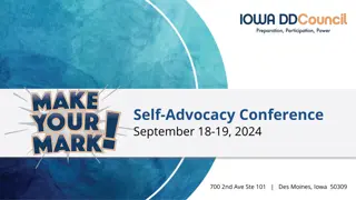 Self-Advocacy Conference Details and Stats 2024