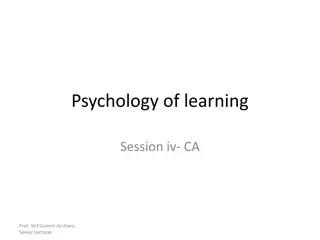 Psychology of Learning
