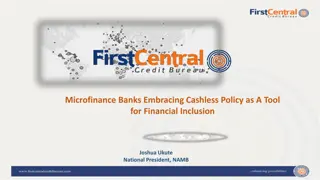 Impact of Cashless Policies on Financial Inclusion