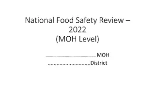 National Food Safety Review 2022 Highlights