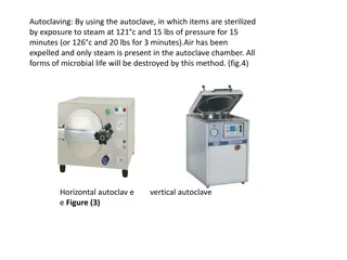 Methods of Microbial Sterilization: Autoclaving, Filtration, and Radiation