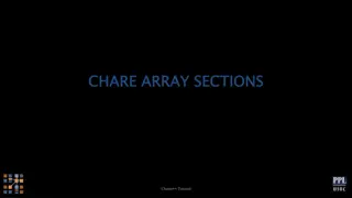 Chare Array Sections in Charm++ Tutorial