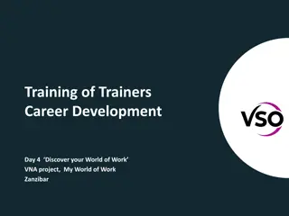 Discover Your World of Work Training Program