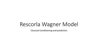 Rescorla-Wagner Model in Classical Conditioning