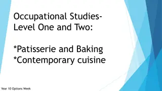 Patisserie, Baking & Contemporary Cuisine Course Details and Overview