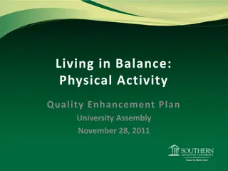 Southern Adventist University Physical Activity Quality Enhancement Plan Details
