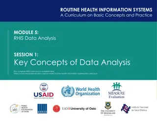 Key Concepts of RHIS Data Analysis: Understanding Techniques & Interpretation
