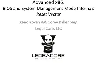 Exploring Advanced x86 BIOS and System Management Internals