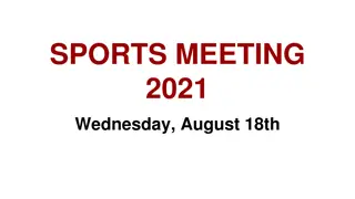 Important Information for Liberty High School Sports Meeting 2021