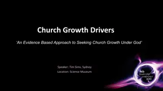 Evidence-Based Approach to Church Growth: Understanding Challenges and Effective Ministry