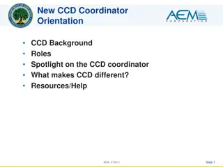 Unveiling the Unique Features of CCD Coordinator Roles and Responsibilities